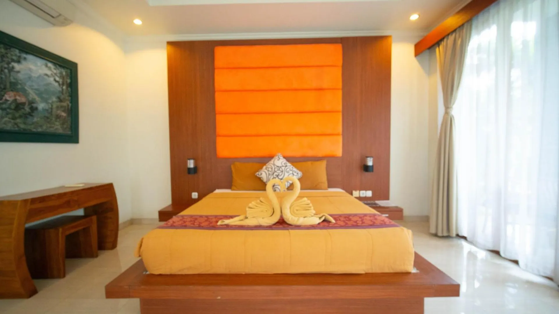 Adipana Bungalow-Balinese Room 乌布 住宿加早餐酒店